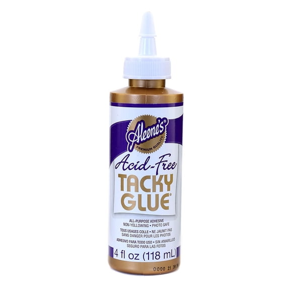 Aleene's Liquid Craft Glue 4 oz. Gold 6/Pack (59120-PK6)