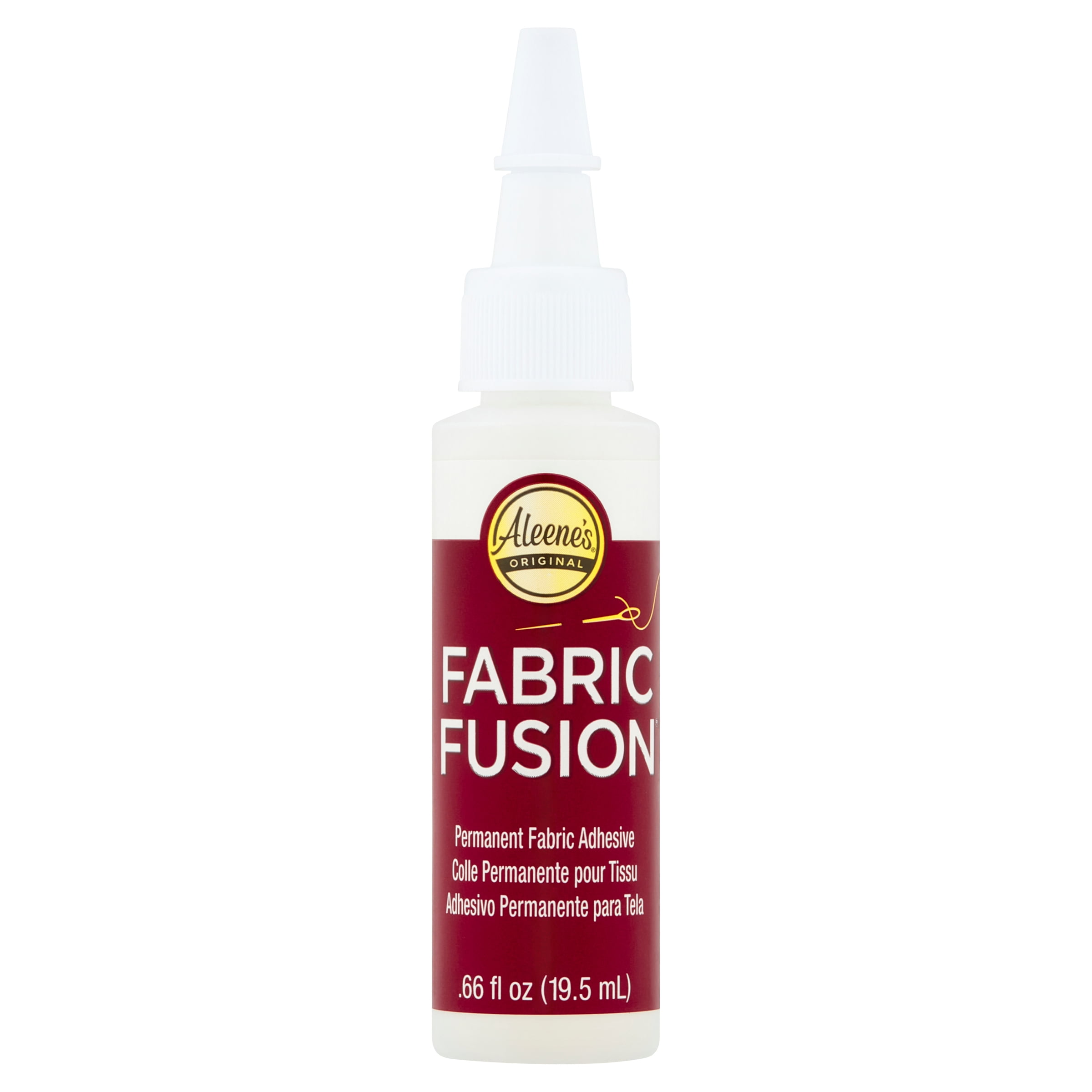 Aleene's Fabric Fusion 0.66 fl oz Clear Permanent Fabric Adhesive