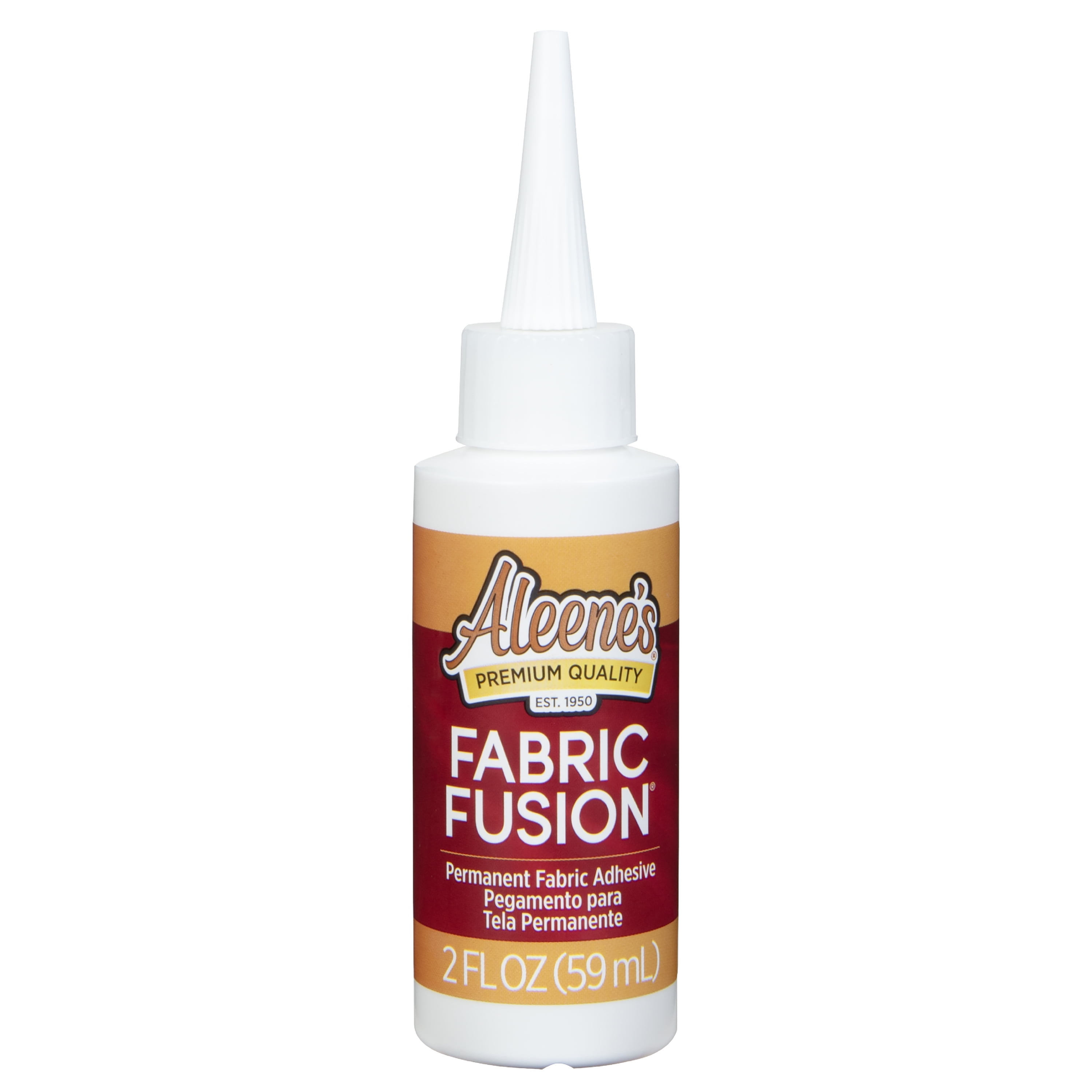 Aleene's Fabric Fusion Adhesive, Premium Clear Permanent Fabric Glue, Needlenose 2 fl oz - 0.2 lb,