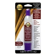 Aleene's Fabric Fusion Dual Ended Glue Pen 1.69 fl oz, Clear Liquid Adhesive 40670 0.15 lb