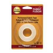 Aleene’s Fabric Fusion Permanent Fabric Tape, 5/8" x 20 ft – No-Sew Hemming Tape for Cotton, Silk & Nylon
