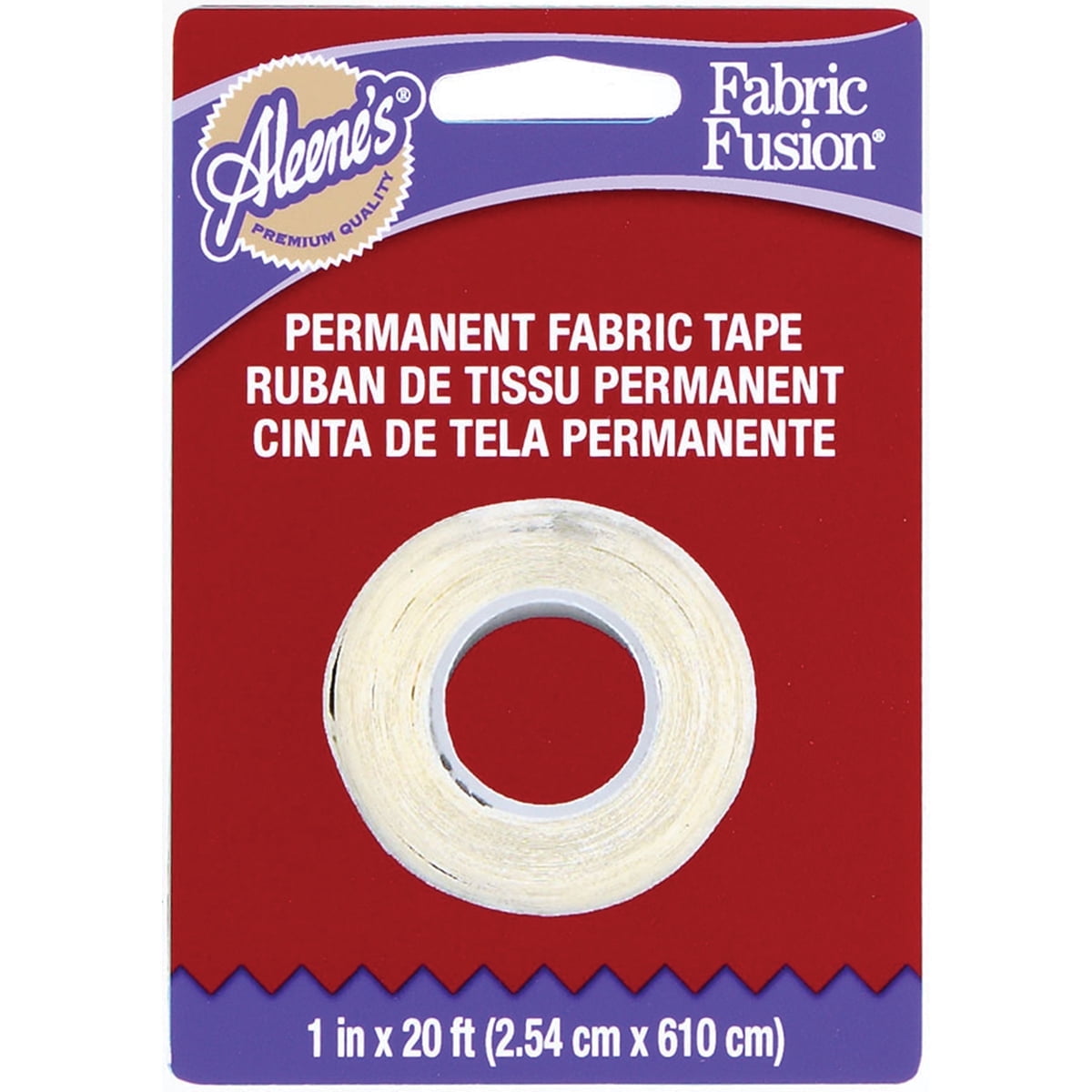 Aleene's Clear 1" x 20' Permanent Fabric Fusion Tape