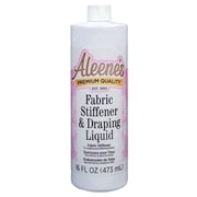 Aleene s Fabric Stiffener & Draping Liquid, 16 oz   Quick-Dry Fabric Shaper for Crafts, Costumes & DIY Projects, Dries Clear