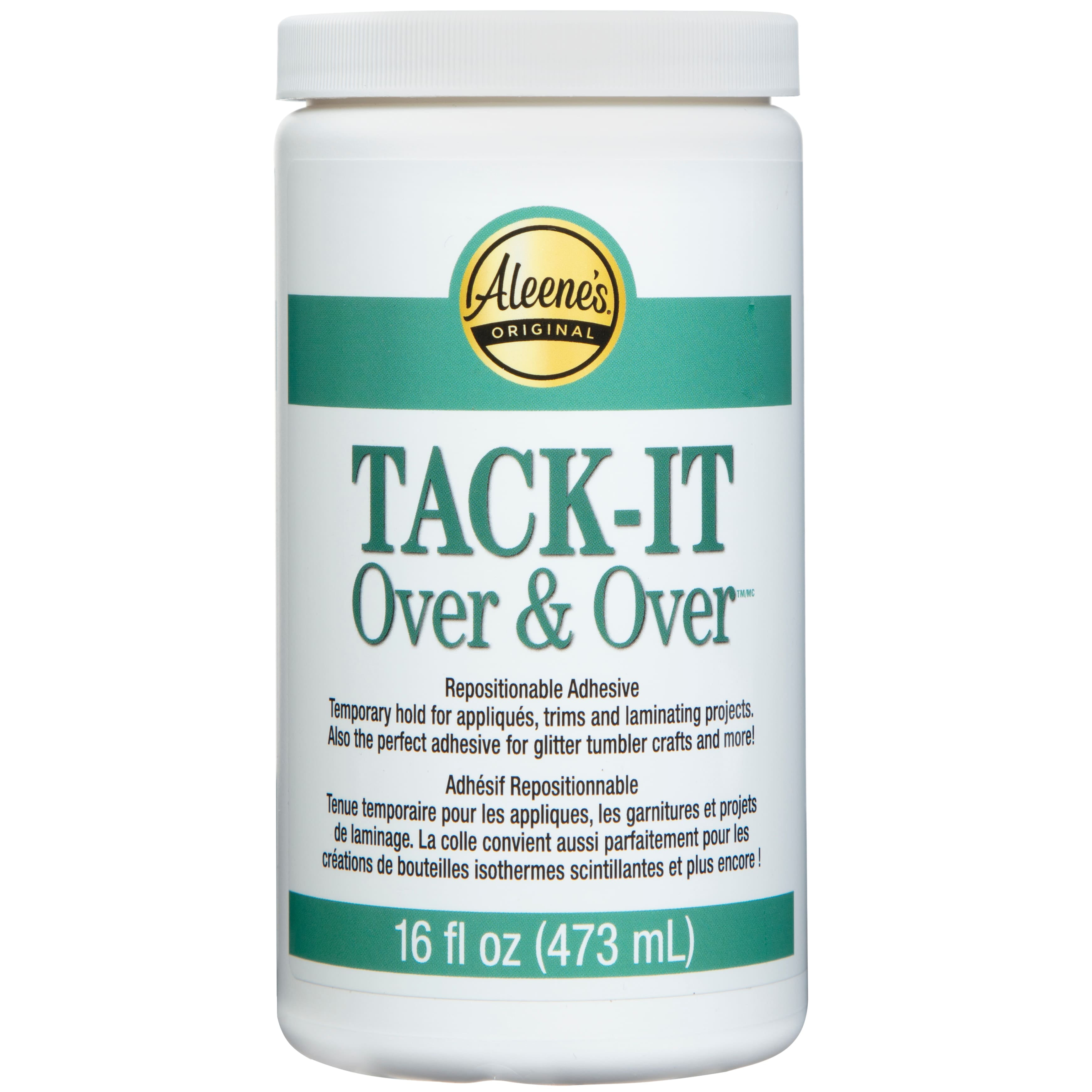 Aleene's Tack It Over & Over Repositional Adhesive 16oz