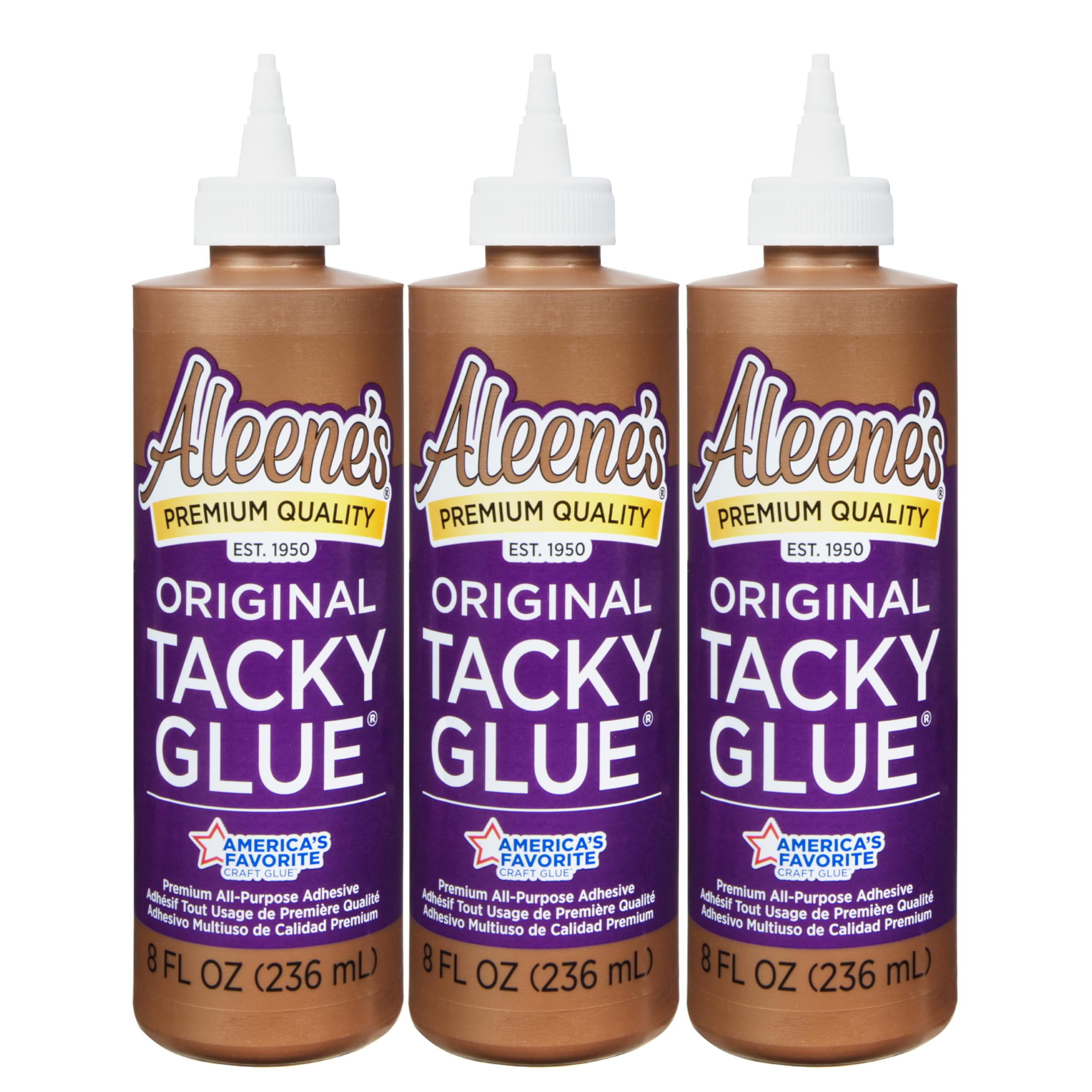Aleene's Original Tacky Glue 8 fl oz 3 Pack