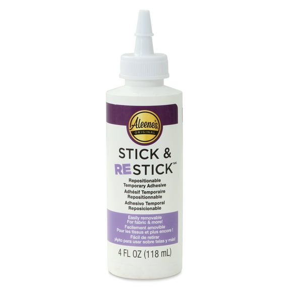 Aleene's Stick & Restick Repositionable Adhesive - 4 oz