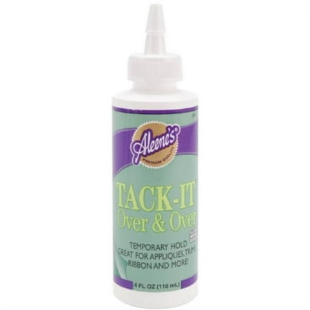 Aleene's Tack-It Over & Over Liquid Glue 4oz