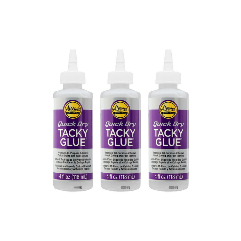 Aleene's Original Tacky Glue Craft Glue 4ounce, Tacky Glue, Quick