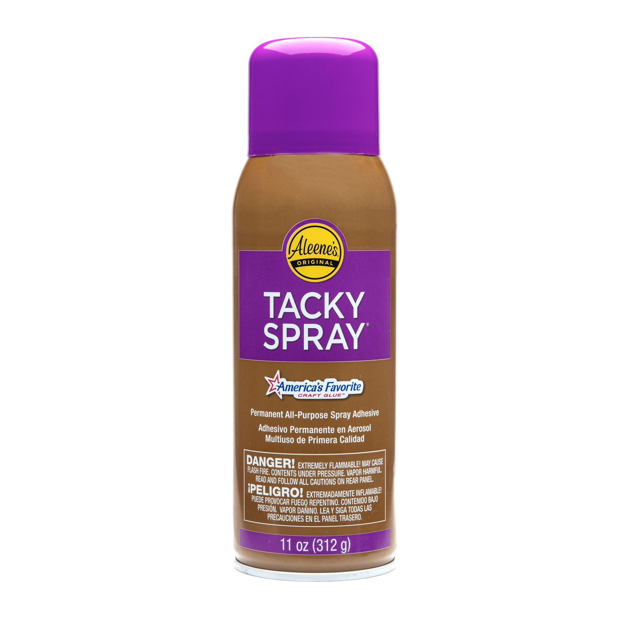 Aleene's Tacky Spray 11 oz, Clear Permanent AllPurpose Spray Adhesive