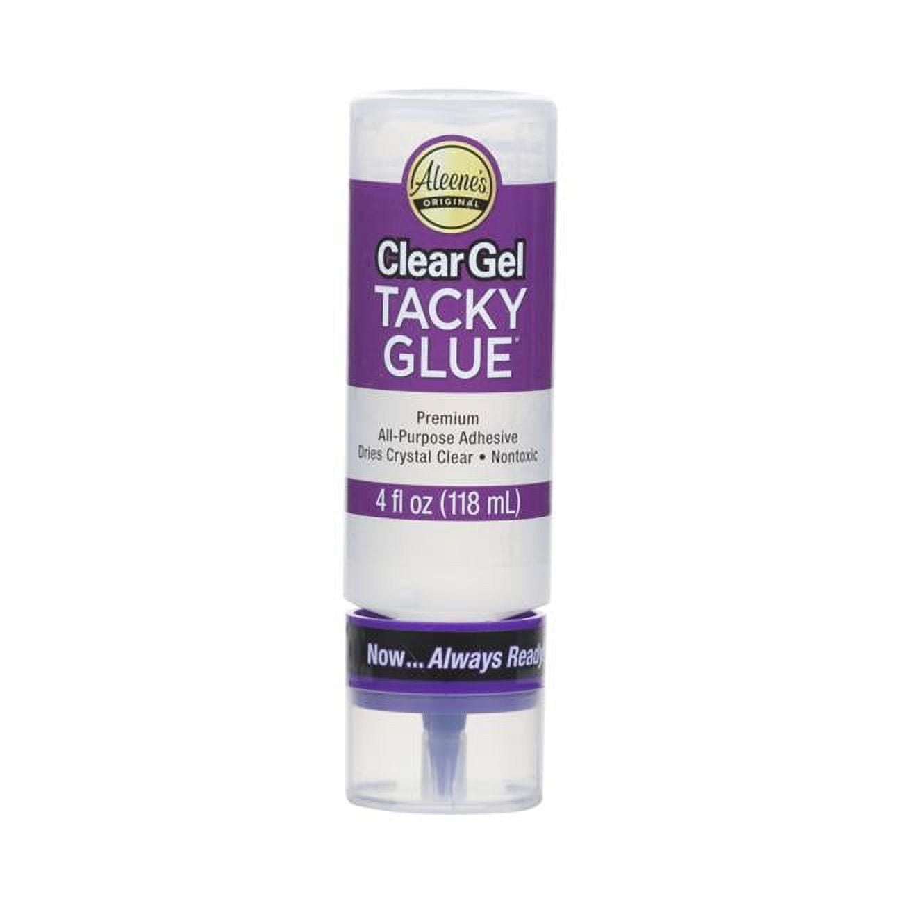 Aleenes 4 oz Always Ready Clear Gel Tacky Glue