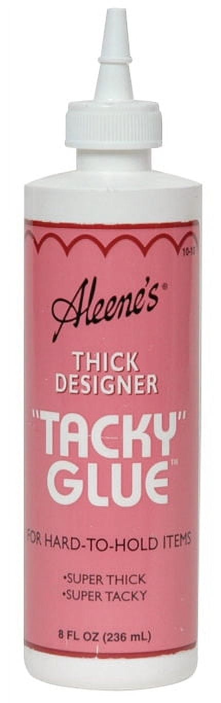  Aleene's Super Thick 8oz Tacky Glue, 8 FL OZ, White