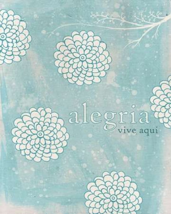 Alegria Canvas Art - Lisa Barbero (24 x 30)