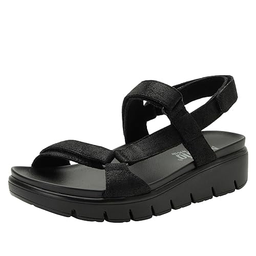 Alegria Henna Sandals - Women's, They Call Me Mellow Black 42 M