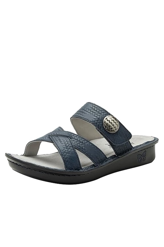 Victoriah Sandals - Women's, Basketry Navy 35 M