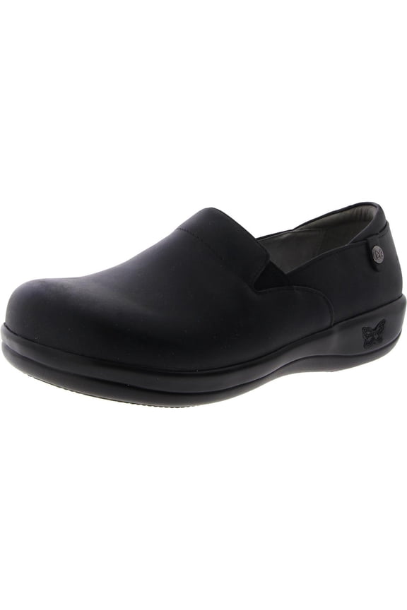 Womens KELI Faux Leather Round toe Clogs
