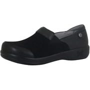 Alegria Womens Keli Leather Shoes 6-6.5 Sueded Dream Fit