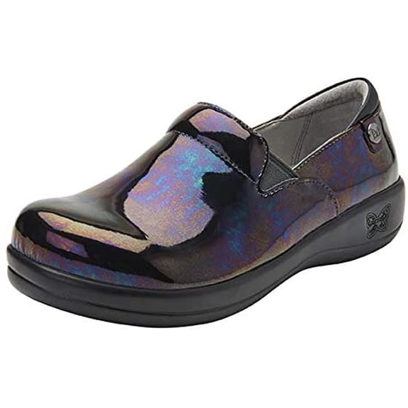 Alegria Womens Keli Leather Shoes 9 Slickery Patent