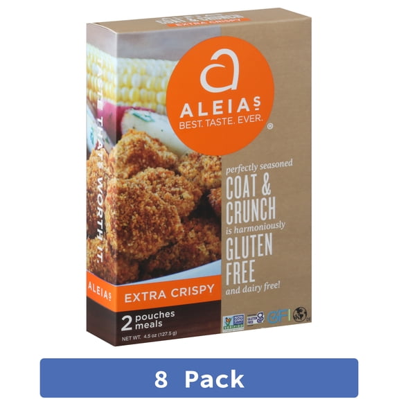 Aleia's Breadcrumbs Extra Crispy 4.5 oz (Pack Of 8)