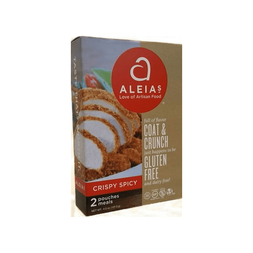 Aleias Gluten Free Coat & Crunch Crispy Spicy Breadcrumb Coating Mix