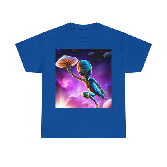 Alein mushroom space