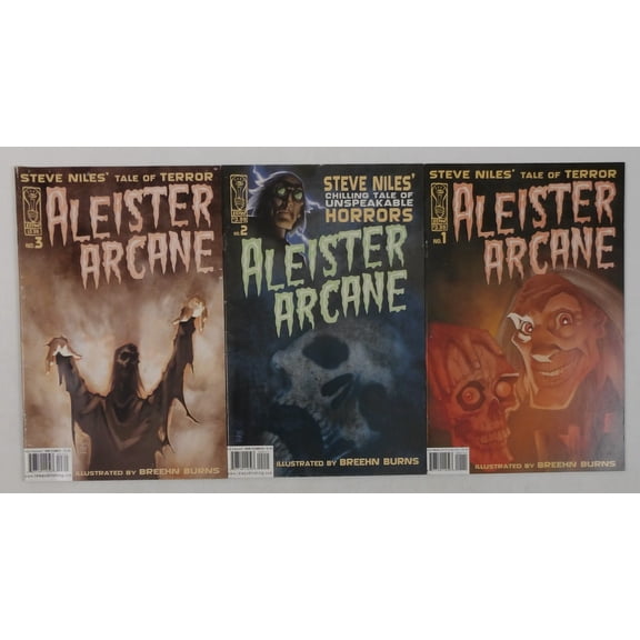 Aleister Arcane #1-3 VF/NM complete series Steve Niles 2004 ; IDW