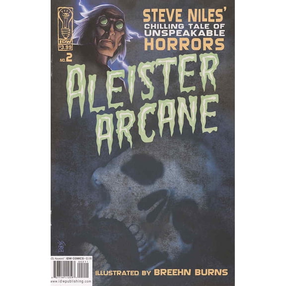 Aleister Arcane #2 VF ; IDW Comic Book