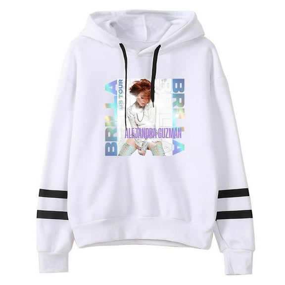 Alejandra Guzman Brilla Tour 2025 Pocketless Hoodie Unisex Fashion Casual Long Sleeve Sweatshirt