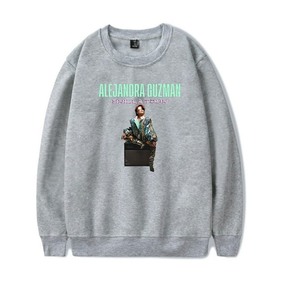 Alejandra Guzman Merch Brilla Tour 2025 Crewneck Sweatshirt Unisex Fashion Long Sleeve Top