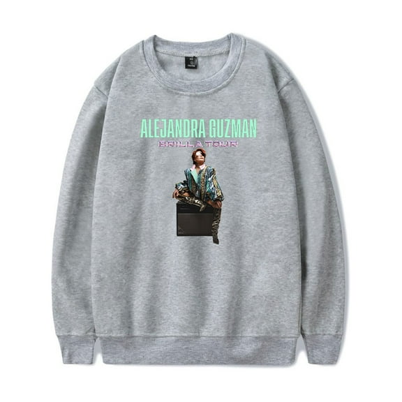 Alejandra Guzman Merch Brilla Tour 2025 Crewneck Sweatshirt Unisex Fashion Long Sleeve Top