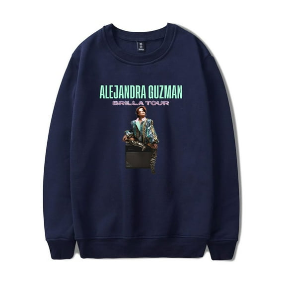 Alejandra Guzman Merch Brilla Tour 2025 Crewneck Sweatshirt Unisex Fashion Long Sleeve Top