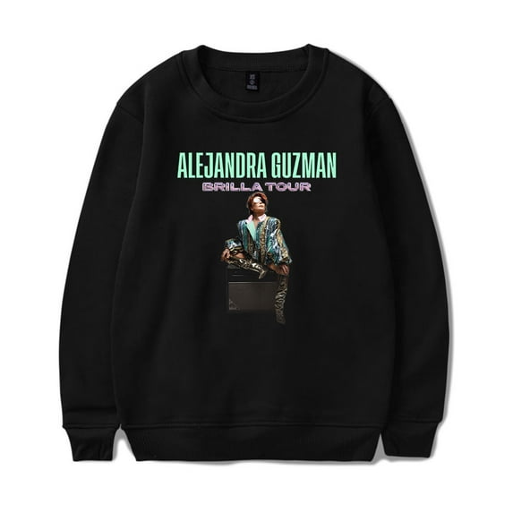 Alejandra Guzman Merch Brilla Tour 2025 Crewneck Sweatshirt Unisex Fashion Long Sleeve Top