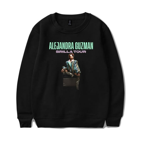 Alejandra Guzman Merch Brilla Tour 2025 Crewneck Sweatshirt Unisex Fashion Long Sleeve Top