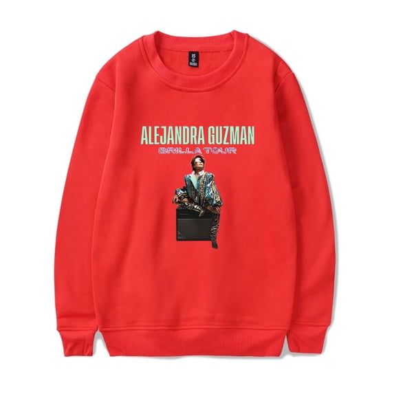 Alejandra Guzman Merch Brilla Tour 2025 Crewneck Sweatshirt Unisex Fashion Long Sleeve Top