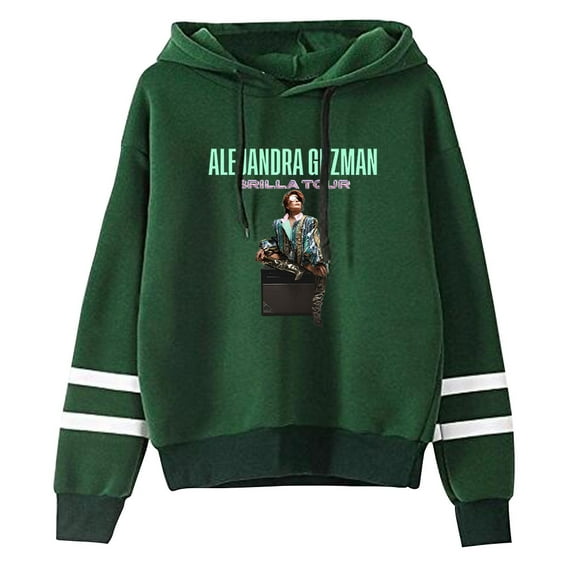Alejandra Guzman Merch Brilla Tour 2025 Pocketless Hoodie Unisex Fashion Casual Long Sleeve Sweatshirt