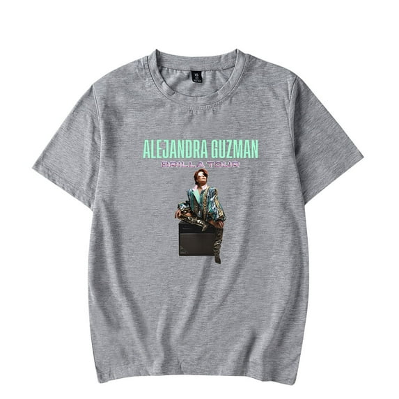 Alejandra Guzman Merch Brilla Tour 2025 T-shirt Women Men Casual Fashion Short Sleeve Tee