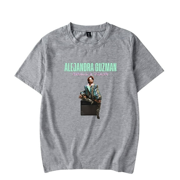 Alejandra Guzman Merch Brilla Tour 2025 T-shirt Women Men Casual Fashion Short Sleeve Tee