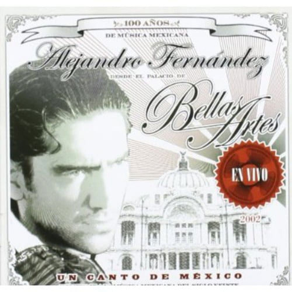 SONY IMPORT Alejandro Fern Ndez - Un Canto de Mexico: en Vivo - Music & Performance - CD