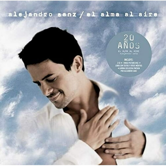 Alejandro Sanz - El Alma Al Aire (20 Aniversario 2CD+LP Picture Vinyl)