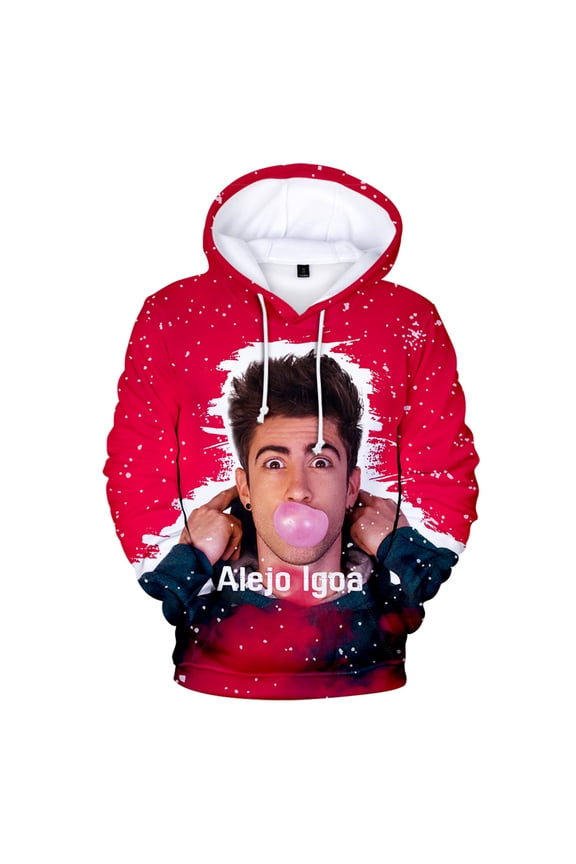 Alejo igoa 3D Print Women Men Hoodies Sweatshirts Long Sleeve Fashion Casual Printed Internet Celebrity