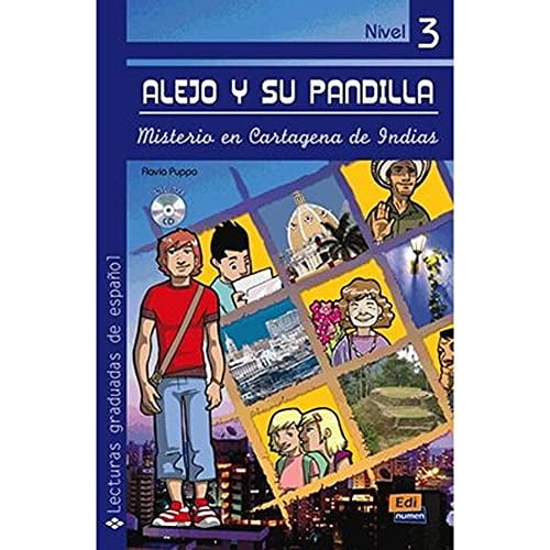 Pre-Owned Alejo y Su Pandilla Nivel 3 Misterio en Cartagena de Indias + CD (Paperback) by Flavia Puppo