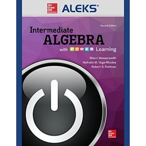 Aleks 360, 52 Weeks Access Card for Intermediate Algebra With P.o.w.e.r. Learning