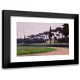 thumbnail image 1 of Aleksander Gierymski 14x11 Black Modern Framed Museum Art Print Titled - Villa Borghese in Rome (1900), 1 of 5