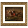 thumbnail image 1 of Aleksander Orłowski 24x20 Gold Ornate Framed and Double Matted Museum Art Print Titled - Made, 1 of 4