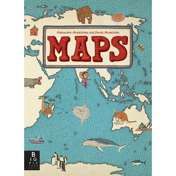 Aleksandra Mizielinska: Maps Book 1, (HCVR) (ILL)