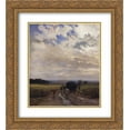 thumbnail image 1 of Aleksey Savrasov 2x Matted 20x24 Gold Ornate Framed Art Print 'After the rain', 1 of 2