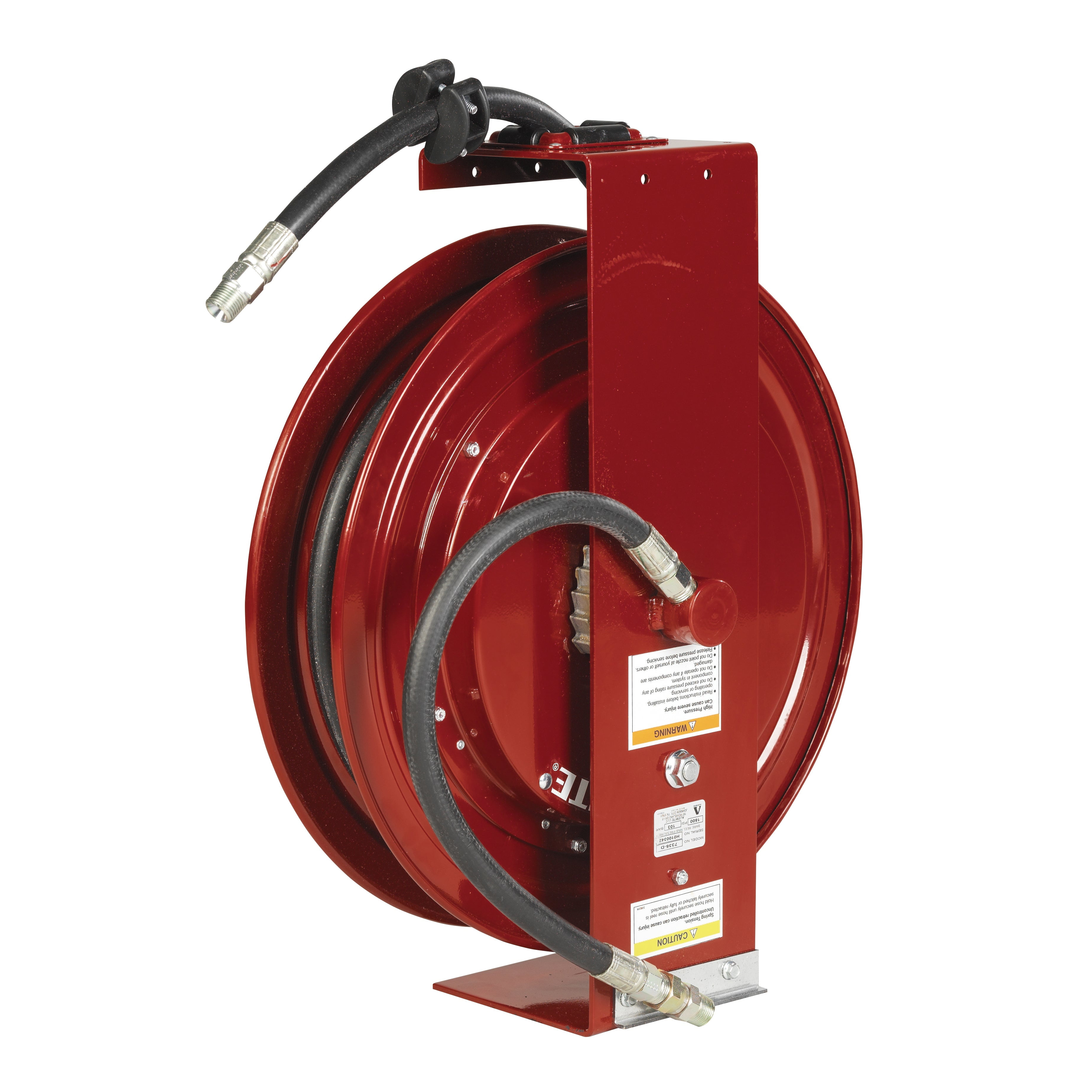 Alemite, 8079-D Oil Shielded Hose Reel with 317813-50 Hose