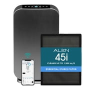 Alen 45i HEPA Air Purifier, Essential Filter, Covers 1,900 Sq Ft - Graphite