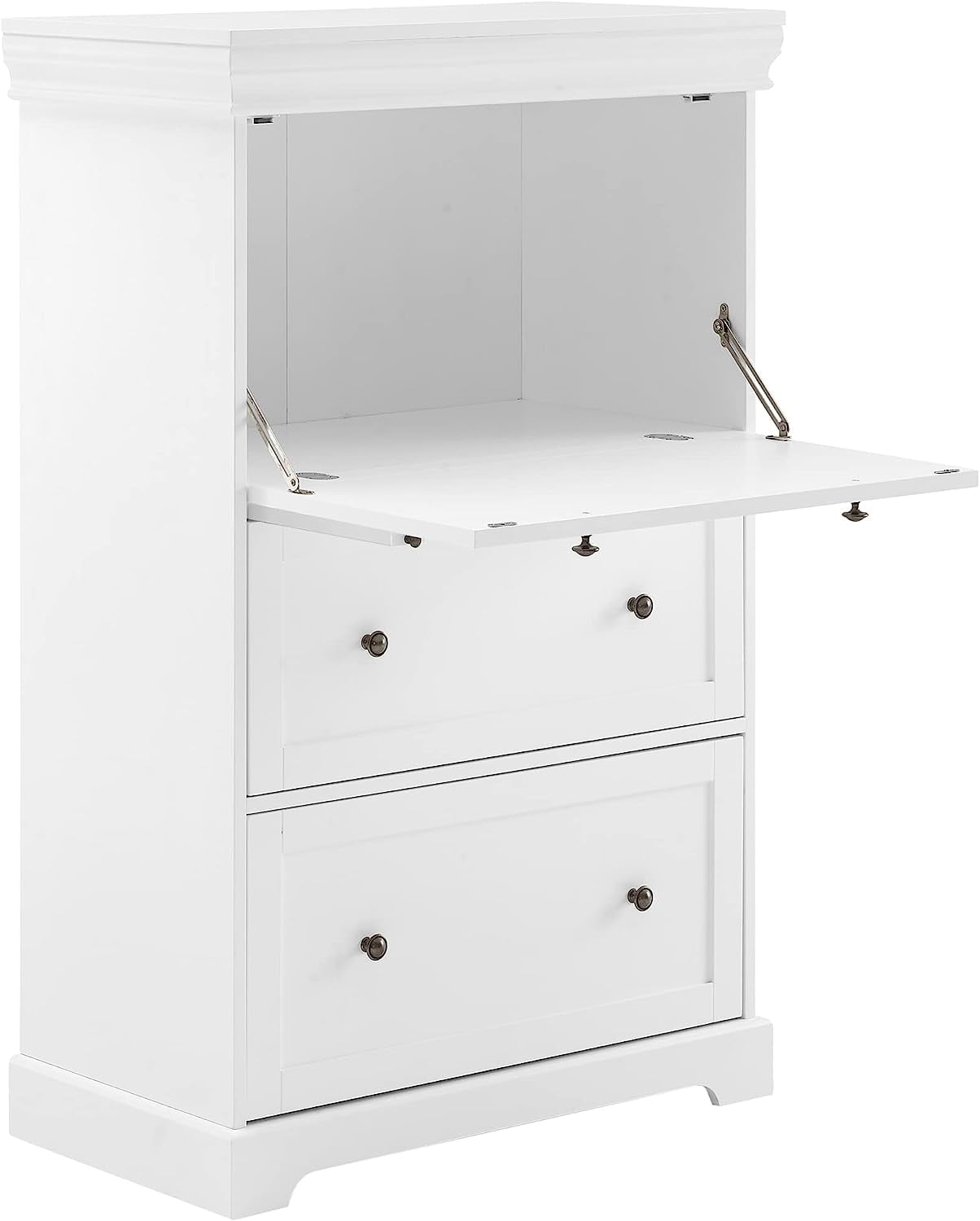 Alena Secretary Desk, White