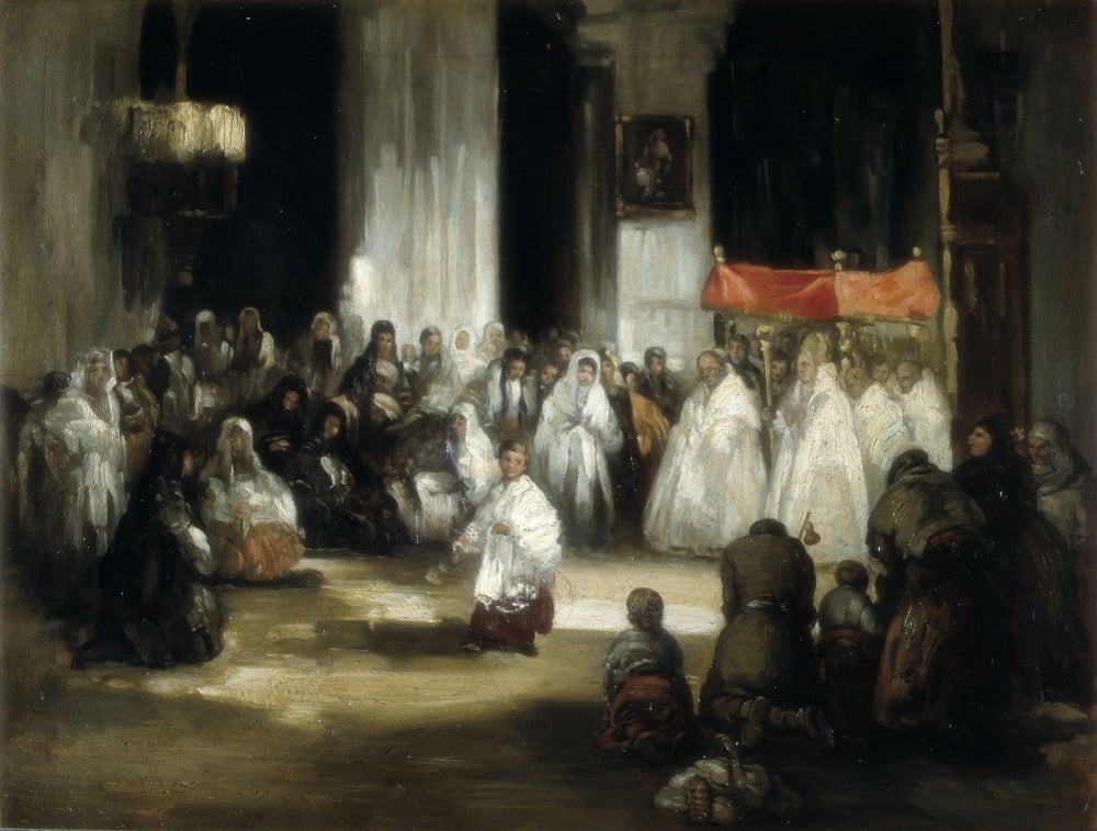 Alenza Y Nietoleonardo (1807-1845) Canvas Art - (24 x 18)