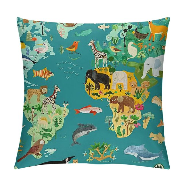 Alepadnf Birds Pillow Cases with Zipper Home Decor for Living Room